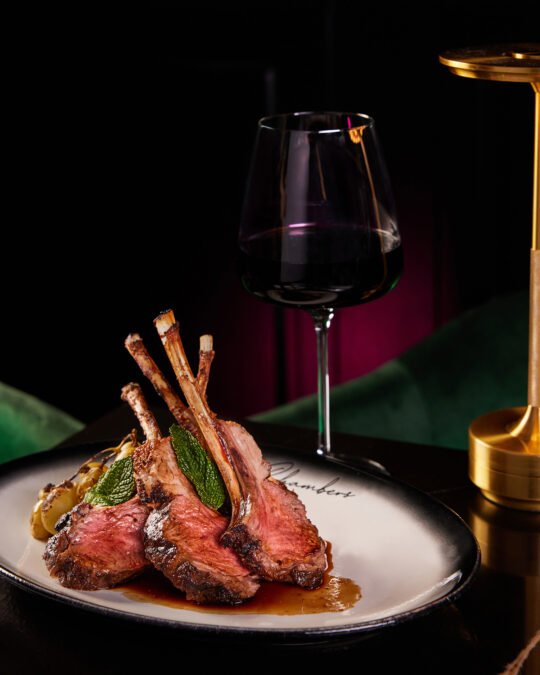 Premium Steak minimal styling and high-end food photography,professionally photographed.