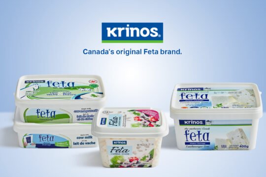 Product photoshoot for Krinos FETA Cheese. Commercial shot