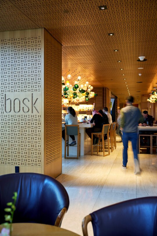 Interior photography of A bright natural light room at Shangri-la Hotel in Toronto