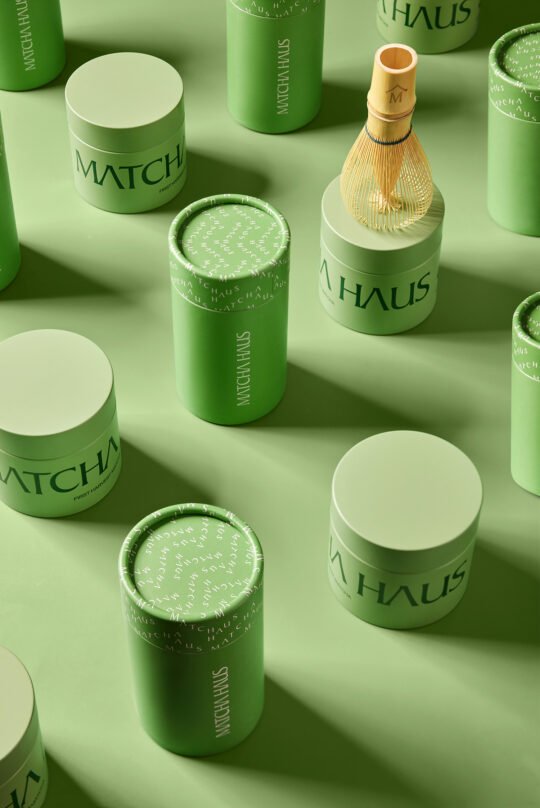 Healthy green tea matcha powder - product drink photography